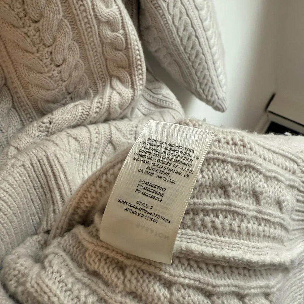 Aritzia Babaton Cliffs Turtleneck Merino Sweater - Picture 5 of 5